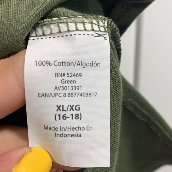 Green Avía Olive Green Tee - Picture 3 of 6